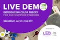 Introducing Color Theory for Custom Wood Finishing