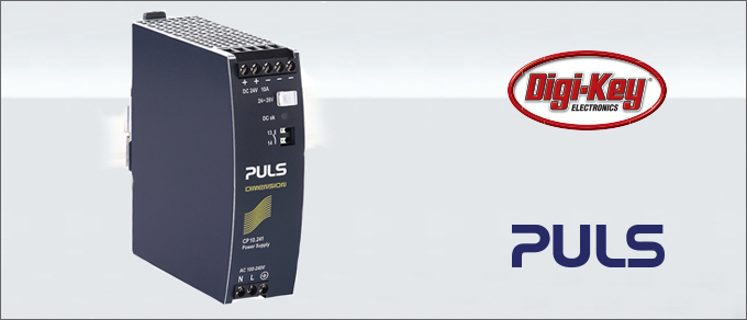 PULS CP10 Series - The Industry's Smallest 240W Power Supply