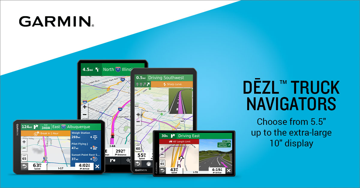Garmin Dezl Truck Navigator