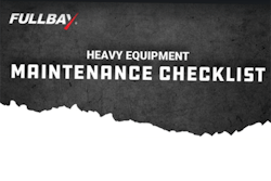 Heavy Equipment Maintenance Checklist