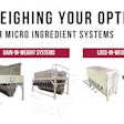 Comparing micro ingredient systems – Top benefits of each system